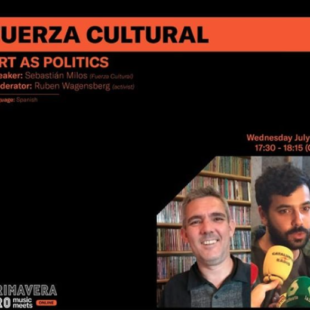 Entrevista Fuerza Cultural en Primevera Pro, Barcelona