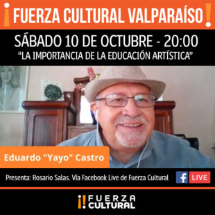 Fuerza Cultural Valparaíso estrena serie de Conversatorios