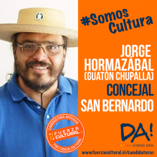 JORGE HORMAZÁBAL (GUATÓN CHUPALLA) – Candidato a Concejal San Bernardo